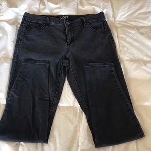 LOFT black super jeans